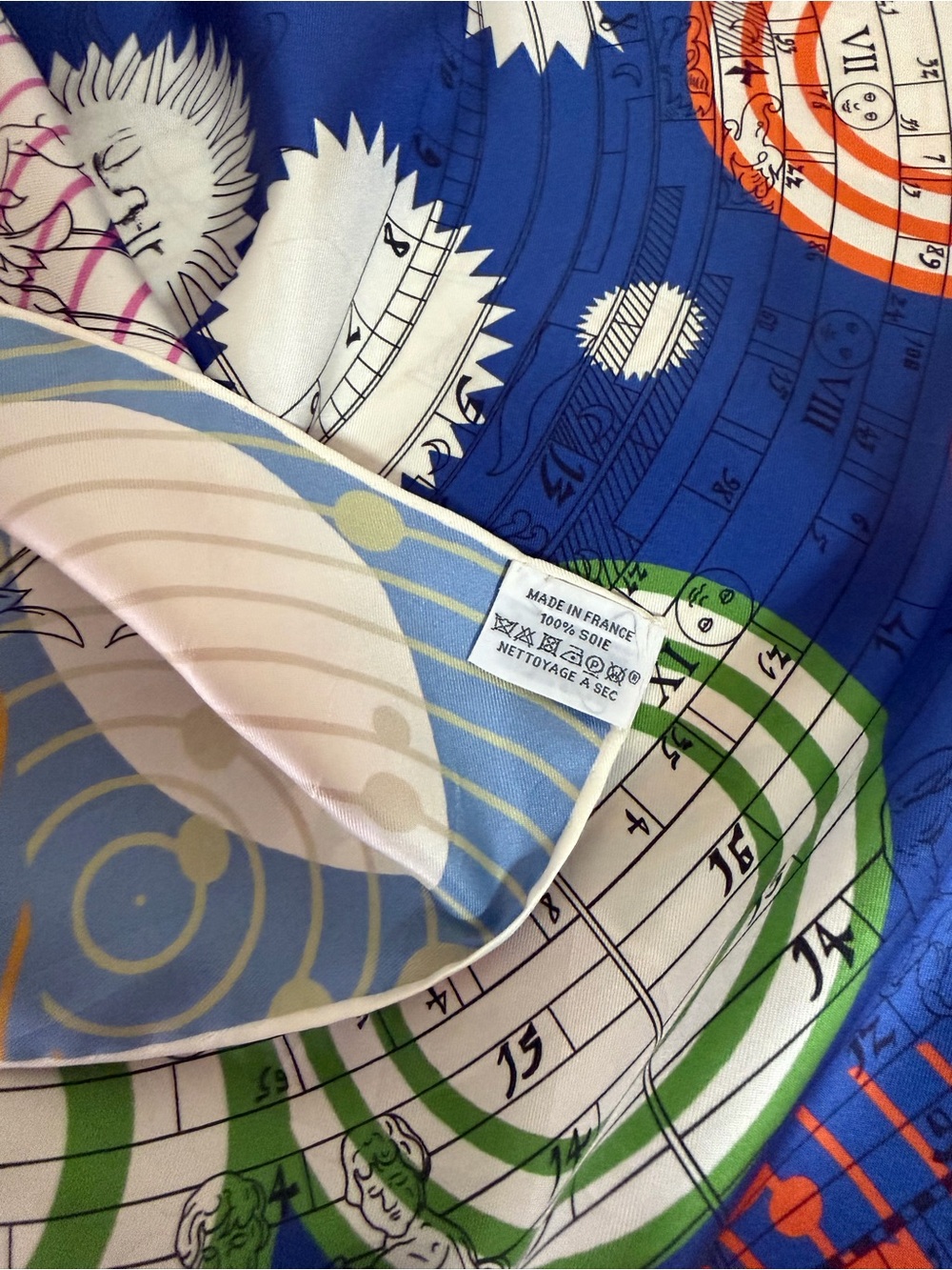 Hermes Die et Hore Silk Scarf. - Picture 7 of 16